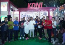 Ahmad Susanto Antar KONI Makassar Tampil Pertama Kali di F8, Begini Reaksi Danny
