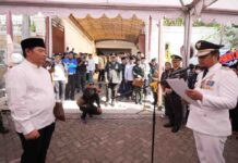 Inspektur Upacara Persemayaman Jenazah Mantan Gubernur Sulsel Amin Syam, Ini Kata Andi Sudirman