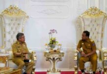 Taufan Pawe Temui Andi Sudirman Sulaiman, Sinergitas Tangani Bencana