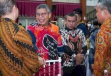 Pisah Sambut Kejati Sulsel,Wali Kota Parepare Taufan Pawe Hadir