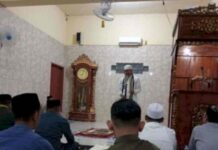 Safari Ramadan, Taufan Pawe Sambangi Masjid Jami Nurul Iman Lemoe