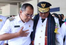 Bertemu Pj Gubernur Sulsel Bahtiar, Danny Pegang Dada
