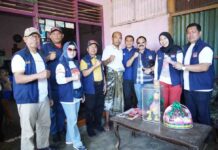 Sambangi Tiga Mantan Atlet yang Sakit, Ketua KONI Makassar Ahmad Susanto Titip Pesan Wali Kota
