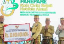 Kota Parepare dapat Kado Rp10 M dari Gubernur Sulsel Andi Sudirman Sulaiman