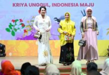 Ikut Pameran Kriyanusa, Dekranasda Sulsel Pamerkan Produk Unggulan