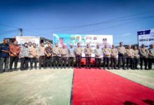 Peresmian Bantuan Sumur Bor, Kadis PU Makassar Dampingi Danny Pomanto