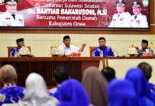 Pj Gubernur Bahtiar Jadikan Gowa Daerah Percontohan Penganggaran Pilkada