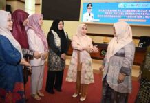 Bersama Pj Gubernur Bahtiar, Sofha Marwah Silaturhami Bersama Ketua PKK se Sulsel