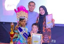 Anak Membanggakan, Buah Hati Ahmad Susanto Juara Lomba Putri Pariwisata Cilik Sulsel