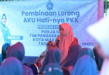 Perkuat Pengamalan Aku Hatinya PKK, Makassar Bina Langsung 15 Kecamatan