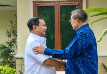 Prabowo Subianto Minta Restu SBY Sebelum Daftar Capres di KPU