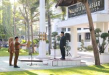 Pesan Danny Pomanto Pimpin Upacara Hari Kesaktian Pancasila: Pupuk Persatuan dan Kekompakan