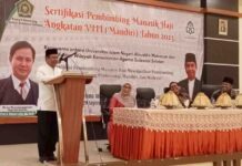 Tutup Sertifikasi Pembimbing Manasik Haji 2023, Kepala Kanwil Kemenag Sulsel: Terus Tingkatkan Kemampuan