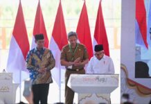 Ground Breaking Masjid Hj Andi Nurhadi dan AAS International Hospital, Pj Sekda Sulsel Dampingi Wapres Ma’ruf Amin