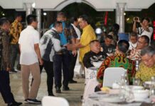 Hangatnya Meja Makan Malam Pj Gubernur Bahtiar Bersama Bupati, Wali Kota dan Instansi Vertikal di Sulsel