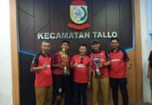 Tallo FC Juara Liga Anak Lorong 2023, Begini Isi Hati Camat Alamsyah