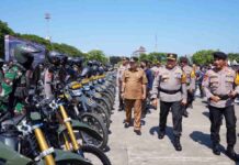 Isi Pesan Pj Gubernur Sulsel Bahtiar Lepas Operasi Mantap Brata Pengamanan Pemilu dan Pilkada Serentak 2024