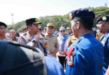 Pasukan Mantap Brata Menuju Pemilu Damai, Danny Harap Makassar Tetap Aman