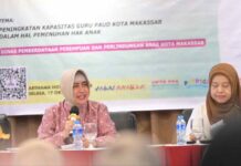 Upayakan Pemenuhan Hak Anak Usia Dini, Bunda PAUD Makassar Ajak Guru dan Orang Tua