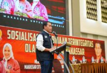 Sosialisasi KONI Makassar, Ketua Ahmad Susanto: Energi Negatif Harus Jadi Energi Produktif