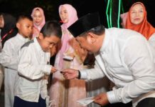 Semarak HUT Ke-354 Sulsel, Pj Gubernur Bahtiar Tasyakuran Bersama 3.540 Anak Yatim Piatu