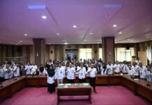 Komitmen Netral di Pemilu 2024, Diskominfo-SP Sulsel Ikrar Pakta Integritas