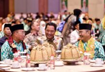 Hadiri Silaknas ICMI, Pj Gubernur Bahtiar: Sulsel Paling Kondusif Jelang Pemilu 2024
