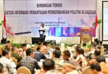 Horee! Sulsel Dijadikan Tuan Rumah Bimtek Sistem Informasi Pemantauan Perkembangan Politik KTI