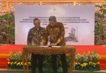 Kemensetneg – Pj Sekda Sulsel Teken Pinjam Pakai Tanah