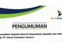 Kantor Bank Sulselbar Mamuju Tengah Buka Payment Point di Kantor Bupati