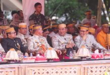 HUT Gowa Ke-703, Pj Gubernur Bahtiar Puji Kemesraan Bupati Adnan Purichta Ichsan dan Wabup Abdul Rauf