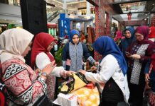TP PKK Sulsel Tampilkan Sejumlah Produk Kerajinan Tangan UMKM di Pameran Mega Mall Batam Center