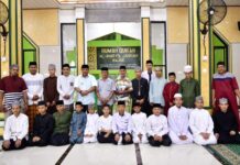 Pj Gubernur Doakan Tahfidz Yatim Sukses dan Semangat Belajar
