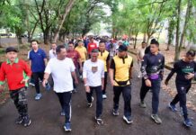 Pj Gubernur Bahtiar Berpesan Untuk Melakukan Pencegahan Kesehatan dengan Cara Berolahraga dan Edukasi