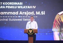 Plh Sekprov Sulsel : DKPP Sebagai Petunjuk Penegakan Kode Etik bagi Penyelenggara Pemilu Diharap Bekerja Profesional
