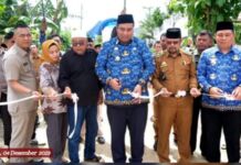 Bupati Maros dan Ketua DPRD Resmikan Jembatan Lekopancing