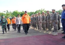 Masuki Musim Hujan, Bupati Maros Gelar Apel Kesiap Siagaan Bencana