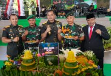 Pj Gubernur Sulsel Bahtiar : Hari Juang TNI AD 2023 Sejalan dengan Tema Program Kami