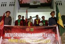 Memorandum Akhir Tahun PMKRI Makassar Menyoal Krisis Air Bersih, Sampah Hingga Situasi Politik dan Demokrasi