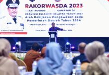 Rakorwasda APIP, Pj Gubernur Bahtiar dengan Tegas Meminta Inspektorat Audit Perseroda dan Aset Pemprov Sulsel