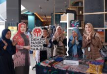 Dekranasda Turut Serta di Event UMKM Fiesta 2023 Digelar DPM-PTSP Sulsel