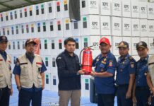 Ingin Jadi Contoh Implementasi Pemilu Damai, Kadis Damkar Makassar Tinjau Sistem Proteksi Kebakaran di Gudang Logistik, 1 Armada Akan Ditempatkan