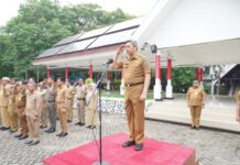 Apel Perdana di Tahun 2024, Pj Gubernur Bawa Kabar Baik untuk ASN Disampaikan Pj Sekda Pemprov Sulsel