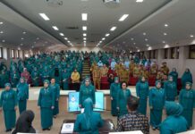 Perkuat Organisasi Pasca Rotasi Jabatan di Lingkup Pemkot Makassar, Indira Yusuf Ismail Lantik 12 TP PKK Kecamatan