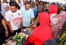 Berkat Adanya Gelar Pangan Murah di Bone Masyarakat dan Pedagang Mengaku Untung