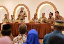 Serukan Pemilu Damai dan Mitigasi Bencana di Empat Kecamatan Disampaikan Danny Pomanto