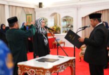 Lantik Besse Rasida Jabat Dokter Ahli Utama Pemprov Sulsel, Pj Gubernur Bahtiar Minta Dukung Perjuangan Menkes RI