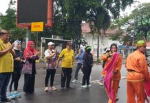 Pererat Silaturahmi Dekranasda Sulsel Hadiri Promosi Karawo Khas Gorontalo di CFD Sudirman