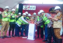 Ketua KONI Makassar Ahmad Susanto dan Jajarannya Hadir di Ground Breaking Pembagunan Revitalisasi Lapangan Karebosi