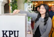 Pertama Kali Mencoblos, Putri Pj Gubernur Sulsel Ngaku Deg-degan